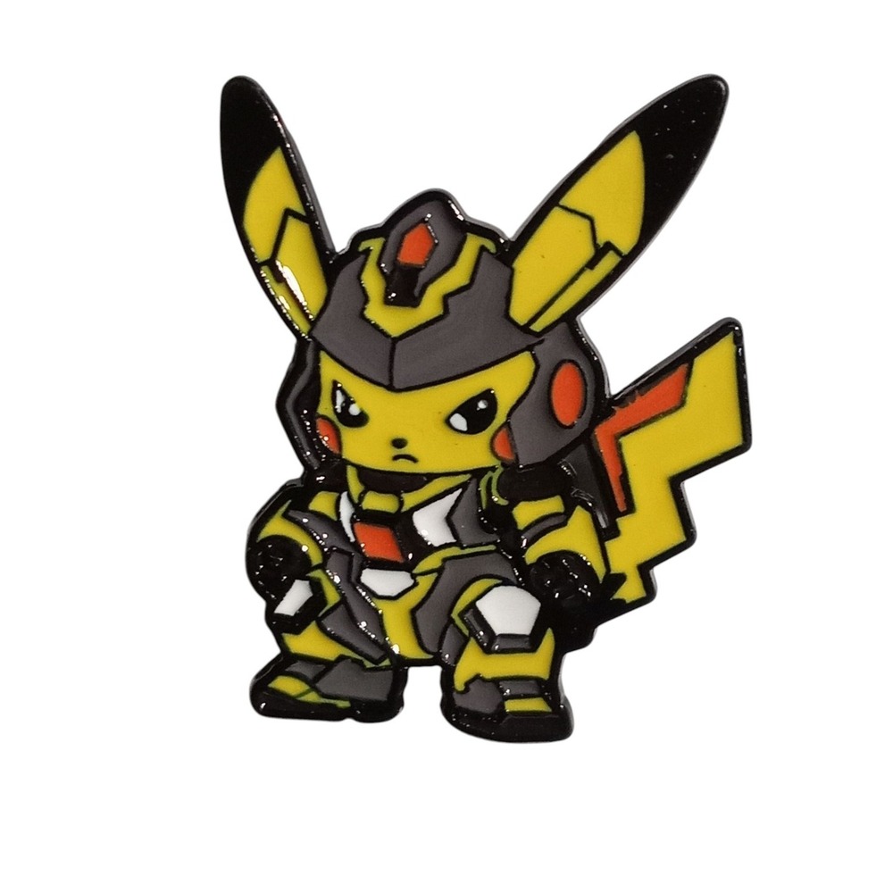 Nintendo Pokemon Mecha Pikachu Crossover Character Enamel Pin